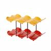 Cup Storage Rack WaveShaped Coffee Mug Holder Tiered Organizer for Kitchen, Beverage Area 2