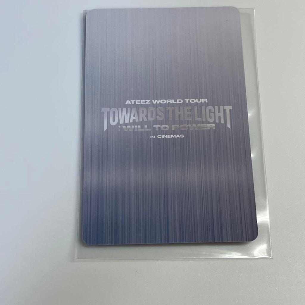 [USED] ATEEZ Movie Sun 4DX Visitor Bonus Trading Card