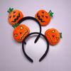 Lightweight Ghost Hair Clip Cartoon Pumpkin Cartoon Hairband Cute Pumpkin Headband  For Halloween