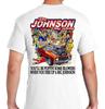 Big Johnson T-shirt wit nieuw heet kleurrijk alle maten heet shirt Unisex T-shirt