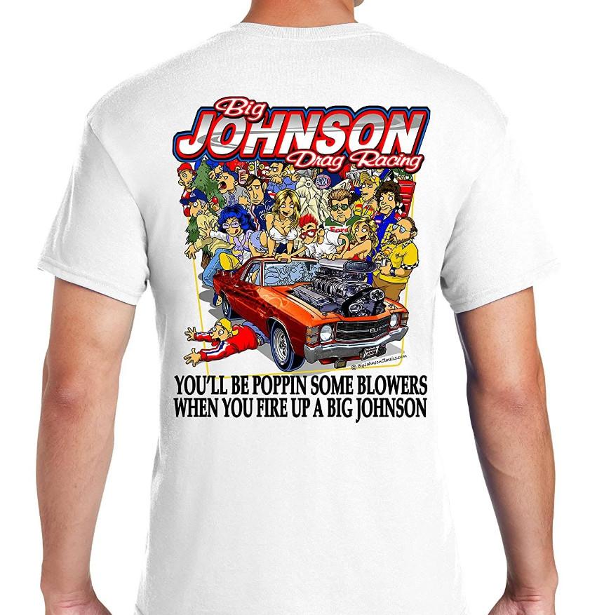 Big Johnson T-shirt white new hot colorful all size hot shirt Unisex T-Shirt M