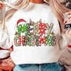 Merry Christmas Letters DIY IronOn Heat Transfer Sticker Decal Tshirts Sweatshirts Bag Pillowcases Clothing Xmas Party Decor