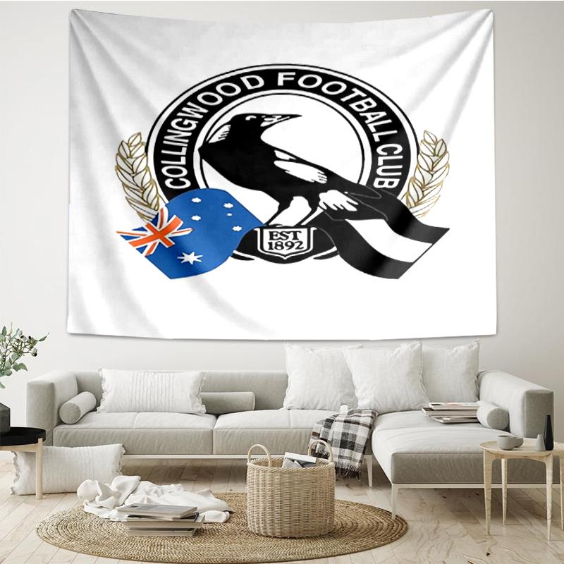 AFL Print Tapestry, Backdrop, Easy Setup, Ideal for Bedroom, Office & Living Room, with Aesthetic Wall Hanging Decor.