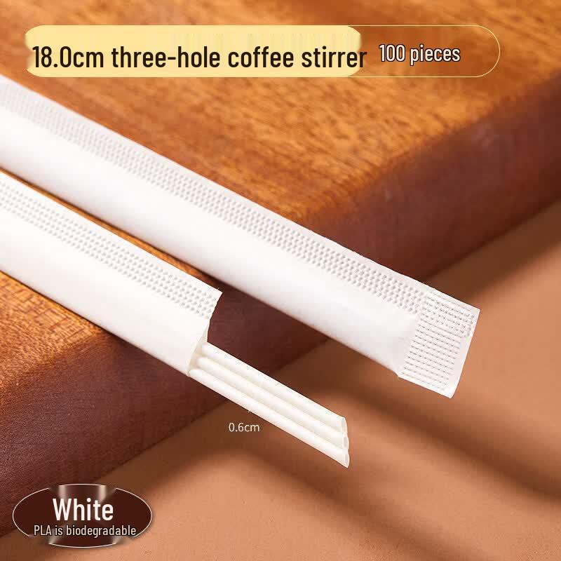 ZISIZ 23cm Disposable Wooden Coffee Stirring Sticks