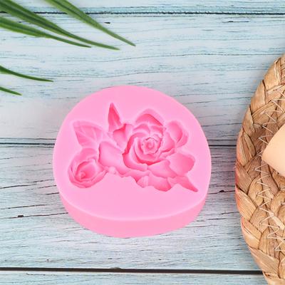 1 Moule en Silicone en Forme de Fleur Gardenia Plumeria Rubra Moules Cupcake Gelée Bonbon Fondant Décoration Chocolat Outil de Cuisson