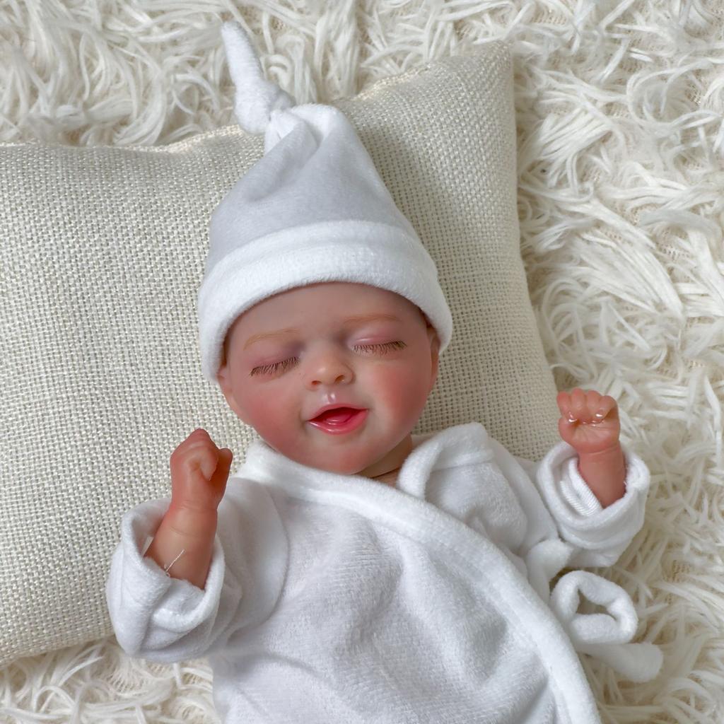 10-calowa lalka z materiałowym korpusem, wykwintna lalka na prezent, mini zabawka dla dziecka