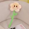 Sunflower Plush Fake Flowers: Small Red Bouquet for Bay Window Decoration & Curtain Buckle
