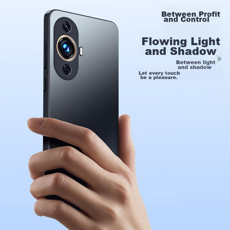 Case for Huawei Nova 11 And Nova 12 Active Edition, Full Protection Ultra-Thin Luxury Silicone Shockproof Simple Design, Graphite Black