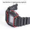 For Casio G-SHOCK Watch bumper block DW5600 DW5610 AE1200 anti-collision protection bar modified solid steel watch accessories