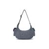MLB New York Yankees 24FW NY Letter Logo Zipper Shoulder Bag Unisex Shoulder Bag 3ABQM034N-50BKS