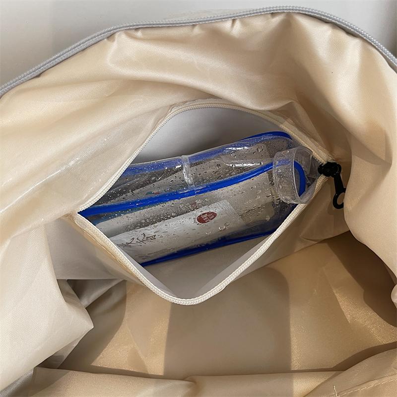 Large Capacity Short Distance Travel Bag Women's Lightweight Sports Fitness Bag Storage Luggage Bag