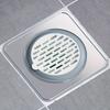 1pc White ABS Toilet Drain Cover, Anti-Odor Silicone Bathroom Floor Drain, and Smell Blocker, Drain Cover, Sewer, Odor Eliminator