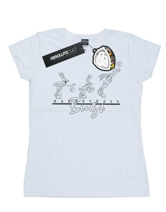 Looney Tunes Womens/Ladies Basketball Bugs Cotton T-Shirt