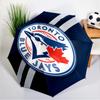 Blue Jays Logo Umbrella 8-Frame for Travel, Camping, Casual Lightweight Portable Umbrella, Essential for Every Family Holidays Gift