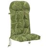 Sun Lounger Cushion PUTTEN 100percent Polyester Leaf Design