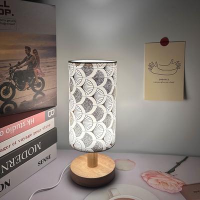 Brief Eye Protection Lamp Sitting Room Study Decoration Creative Three-color Dimming Bedside Lamp