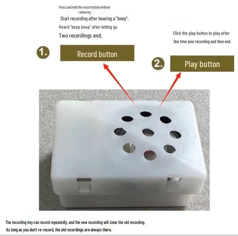 

Press-Activated Sound Box: Musical Plush Toy for Kindergarten Listening and Speech Learning