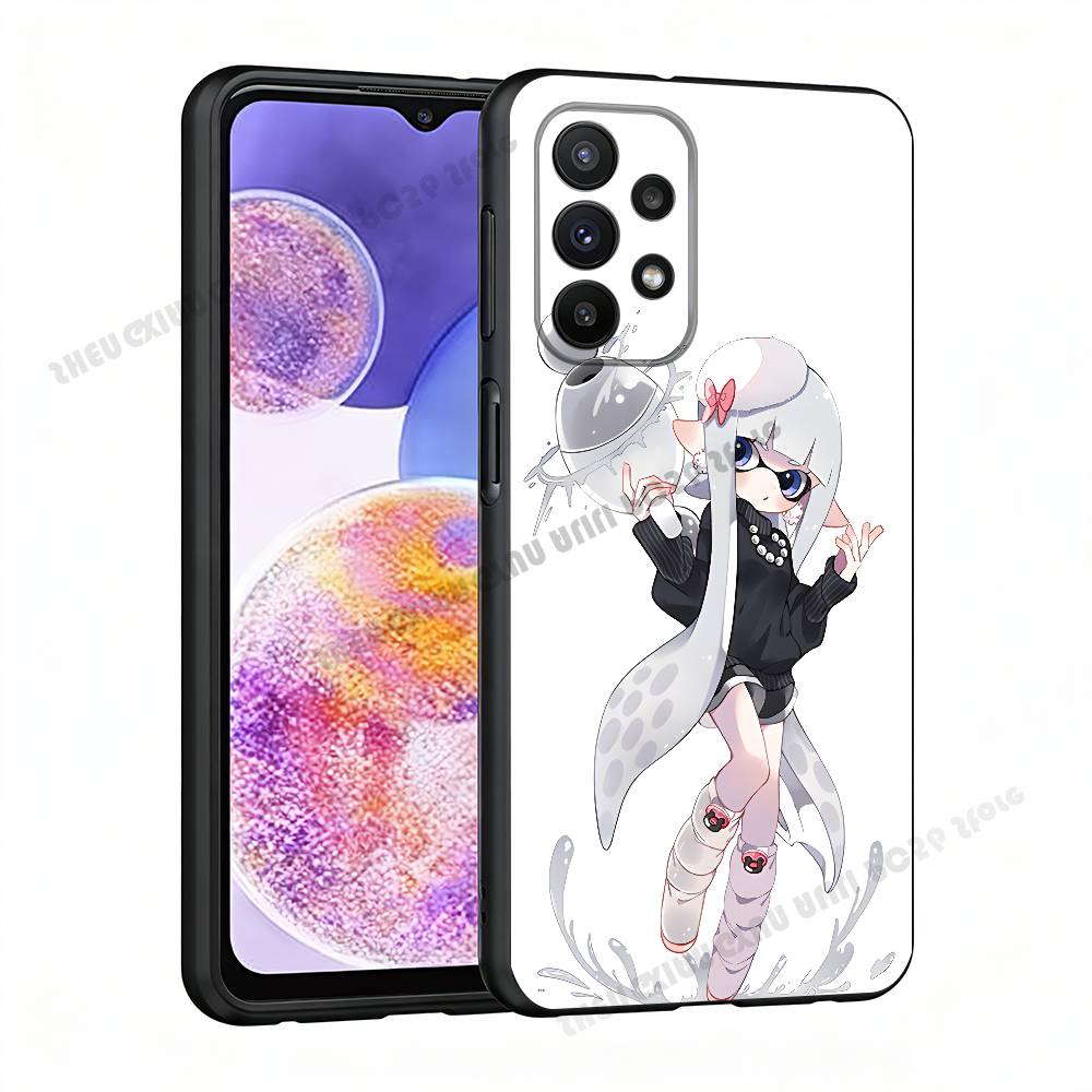 

Splatoon Agent Pearl Inkling Case For Samsung A21 31 51 53 71 20 22 30 32 42 50 10 11 4G 5G Cover Samsung A70