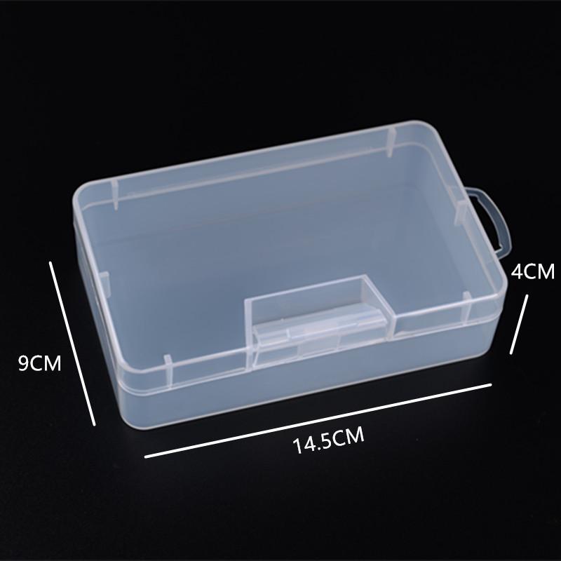 

Transparent PP Rectangular Storage Box for Hardware and Electronic Accessories