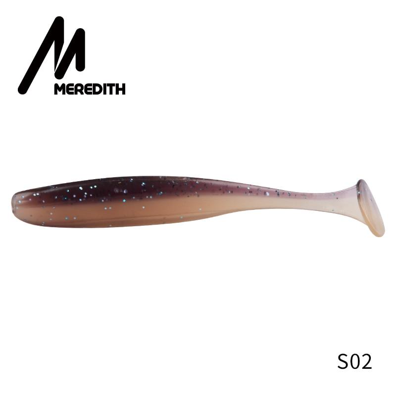 

Риболовні приманки Meredith Easy Shiner 50 мм 75 мм 100 мм 130 мм Воблери М’які приманки для риболовлі на коропа Силіконові штучні подвійні кольорові приманки 130mm 4pcs