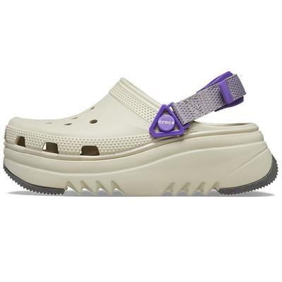 Hiker Xscape EVA Hunter Comfortable Thick Sole Beach Clogs Unisex Footwear White Purple 208365-2CF