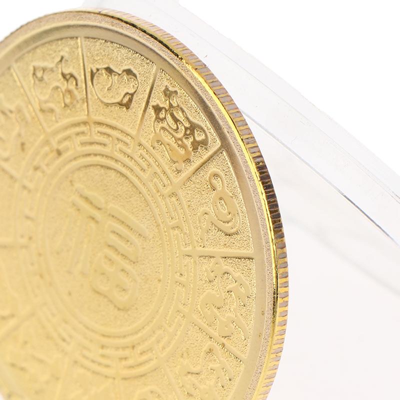 2026 Year Of The Horse Chinese Lucky Souvenir Coin Iron Crafts 40Mm Zodiac Horse Commemorative Medal Event Gift