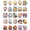Cute Genshin Impact Stickers (50/100/200 Pieces) - Perfect for Laptops Anime/games Luggage Guitars and More A Must-have for Game Lovers!