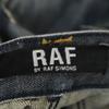RAF BY RAF SIMONS Straight denim pants W28 Navy Jeans Button Fly Men's Used