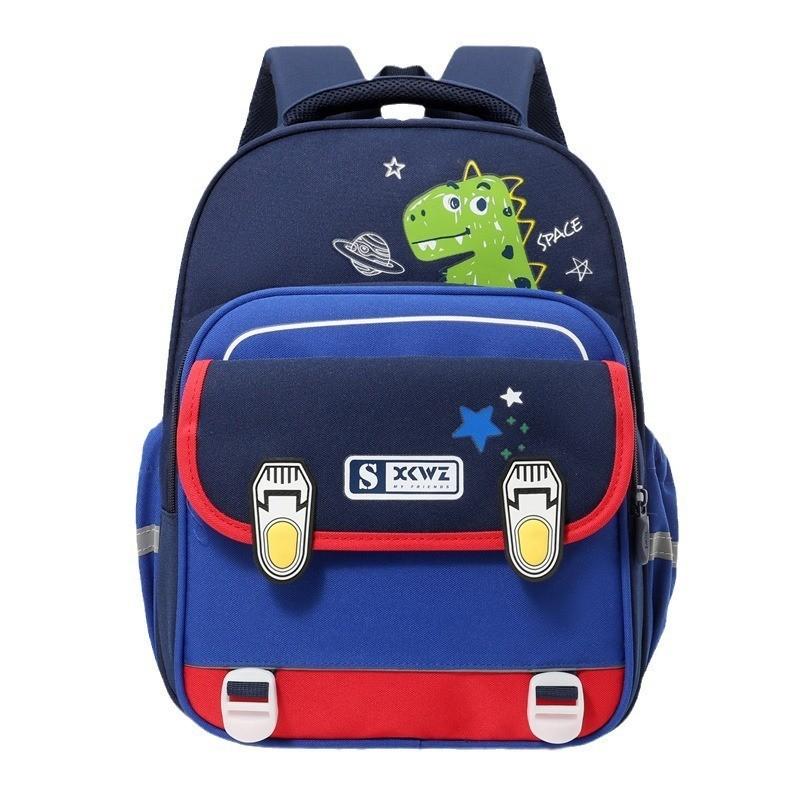 Adorable Spinal Protection Kids Backpack Large Capacity School Bag Oxford Cloth