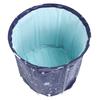 Portable Foldable Bathtub Multipurpose Thicken PVC Eco Friendly Foldable Soaking Tub for Home Shower Stall Star Moon