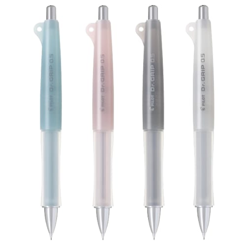 PILOT Mechanical Pencil Doctor Grip Classic 0.5mm Ice White HDG50RIW