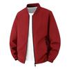 Men Baseball Jacket Lightweight Casual Coat Spring Autumn Thin Loose Outerwear Fashion Male Tops