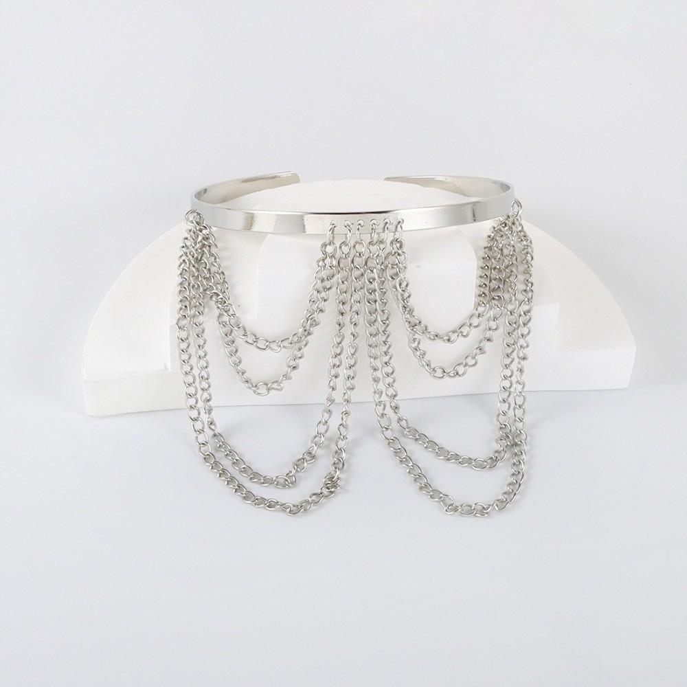 Goldfarbene Armbänder Offen Verstellbare Kette Anhänger Armband Party Zubehör