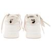 OFF WHITE Out Of Office Leather Stylish Skateboarding Shoes Women's White Pink OWIA259C99LEA0016101