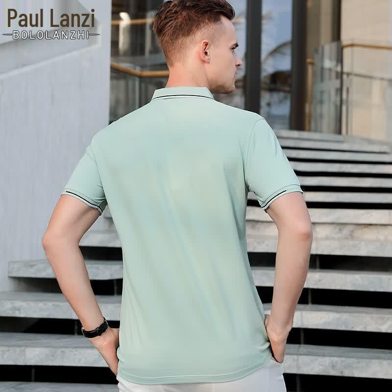 Men's Breathable Cotton Polo T-Shirt