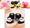 Lindo Unisex Baby Socks With Antislip Sole And Cute Cartoon Design For 012 Months