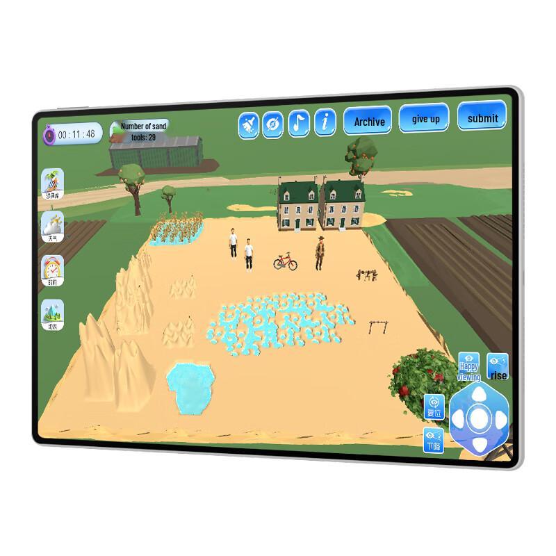 Portable 3D Electronic Psychological Sandplay System