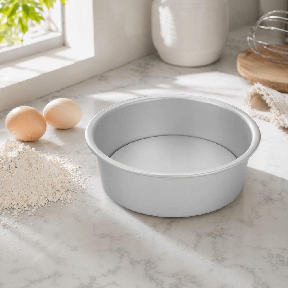 Aluminum Alloy Chiffon Cake Mold Removable Bottom Baking Mold Portable Cake Mold  Cake Baking