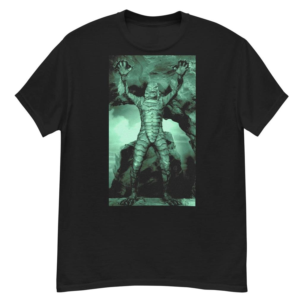 Creature from the Black Lagoon classic horror film fan art t-shirt