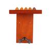Solid Wood Instrument Hanger With Storage Compartment Space Saving Guitar Display Rack Upgrades for Guitars & Ukuleles