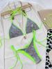 Micro bikini costume da bagno donna sexy costumi da bagno femminili bikini scintillanti set perizoma costume da bagno beachwear biquini