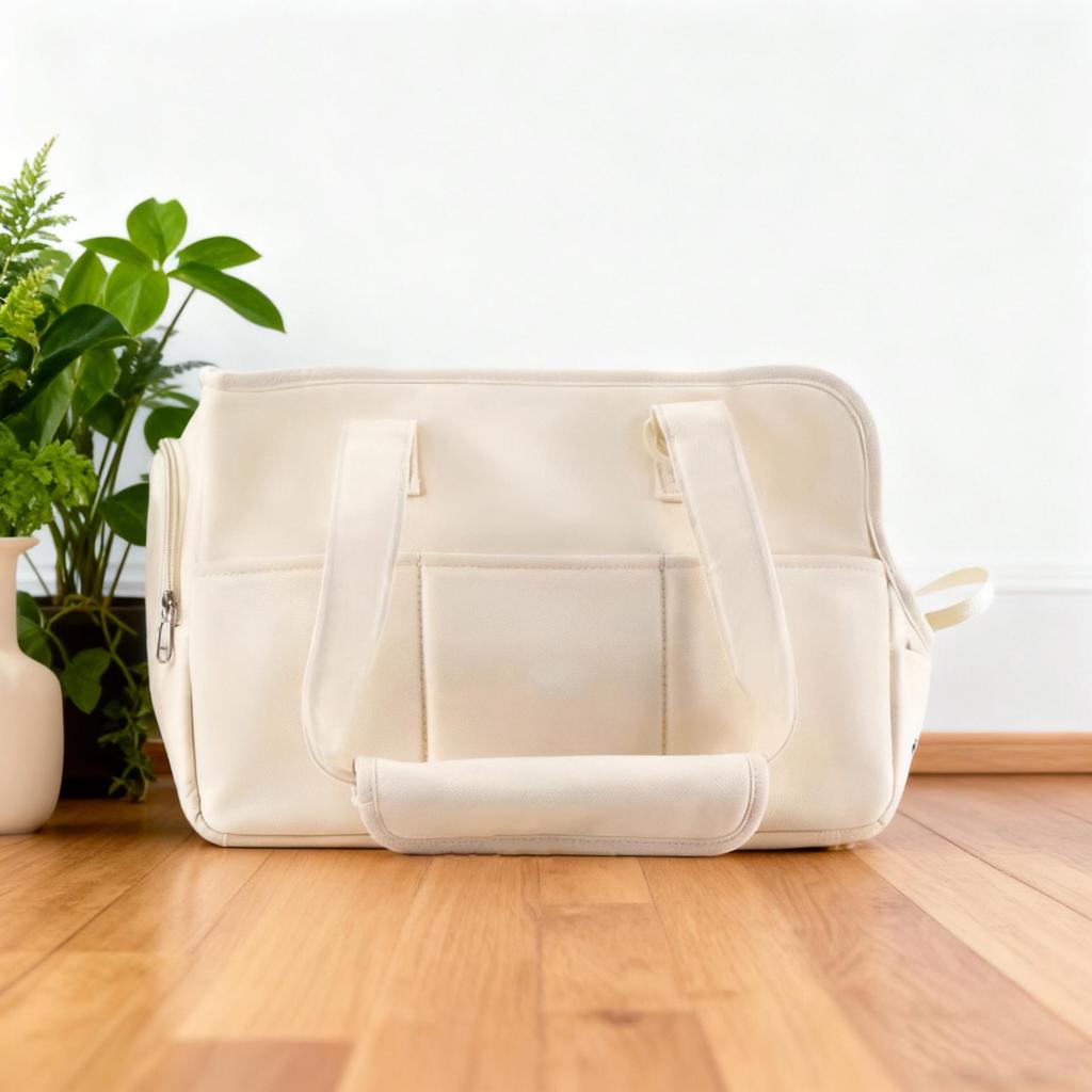Trasportino Traspirante per Cani Piccoli e Gatti: Zaino Crossbody Leggero e Portatile per Uso Esterno