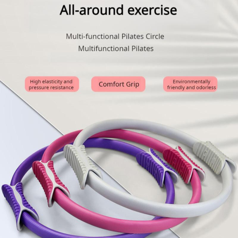 Exercise Leg Muscles Anti-slip Fitness Resistance Circle Multifunctional Leg Yoga Ring Body Beauty Pilates Ring Circle