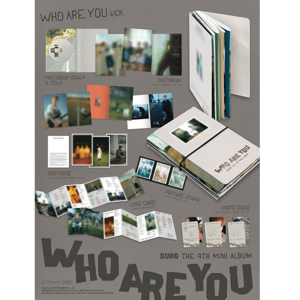 (Who Are You Ver.) SUHO (EXO) [Who Are You] 4th Mini Album