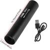 UV Flashlight 365nm Pets Urine Black Light Ultraviolet Torch SV57 Cat Tinea Money Ore Scorpion Detection USB Rechargeablec 3W