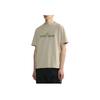 Stone Island Logo Embroidered Round Neck Short Sleeve T-Shirt Men T-Shirts Light-Gray 781521579-V0092