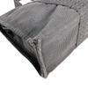 HERMES Her Line Tote MM Tote Bag Hand Bag canvas gray Used