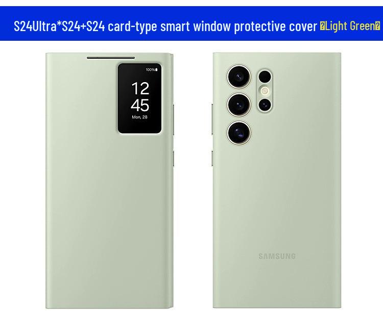 Husă Oglindă Inteligentă Samsung pentru Galaxy S24 Ultra, Note20 Ultra, S23 Ultra