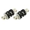 2 pezzi Ammortizzatore 100mm Molla 1500lbs Ammortizzatori Struts Smorzatore per 47cc 49cc per Mini Moto ATV Pocket Bike Scooter