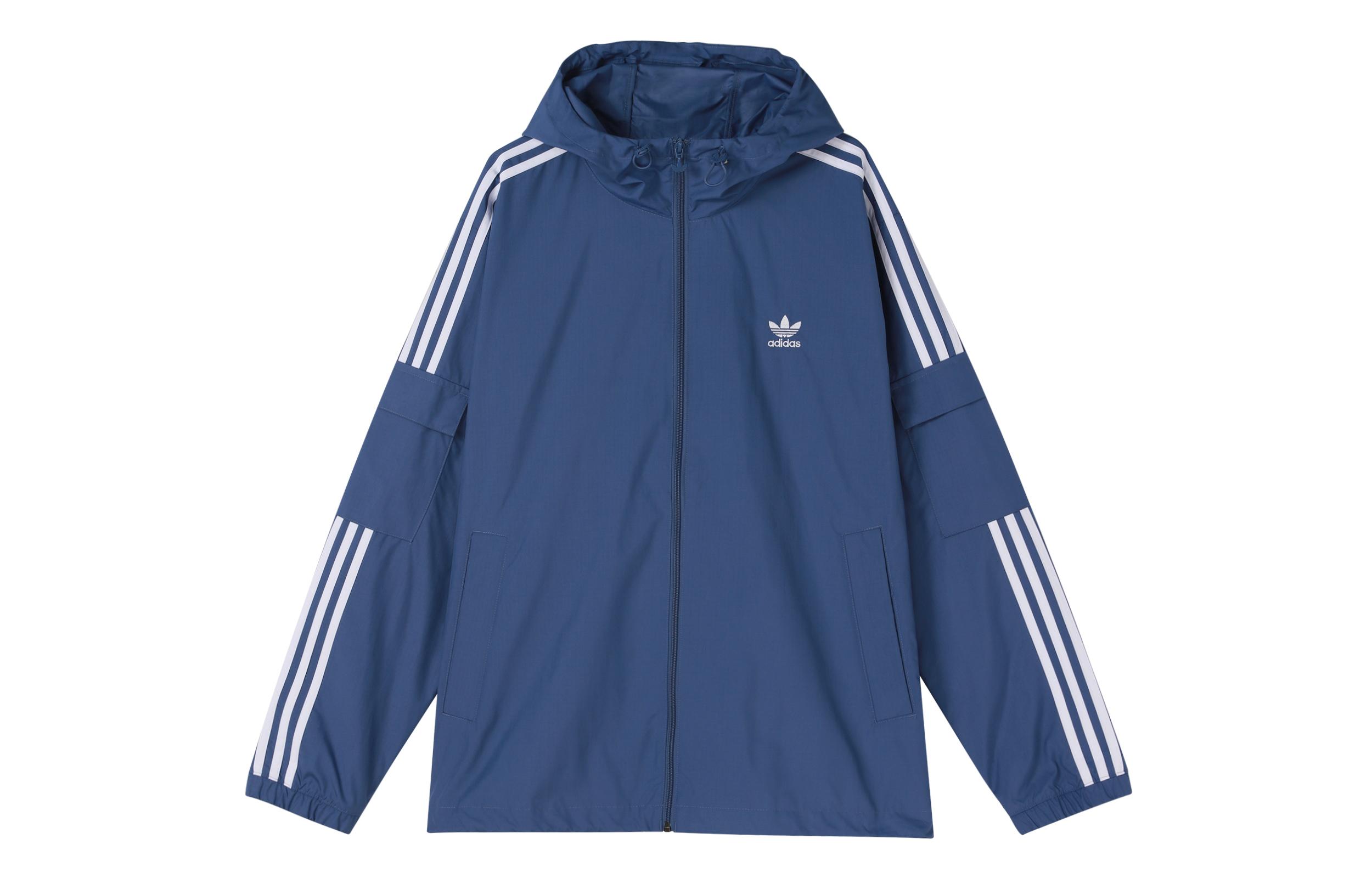 Adidas Originals 3 Stripes Jacket Men s Blue GN3469 XL